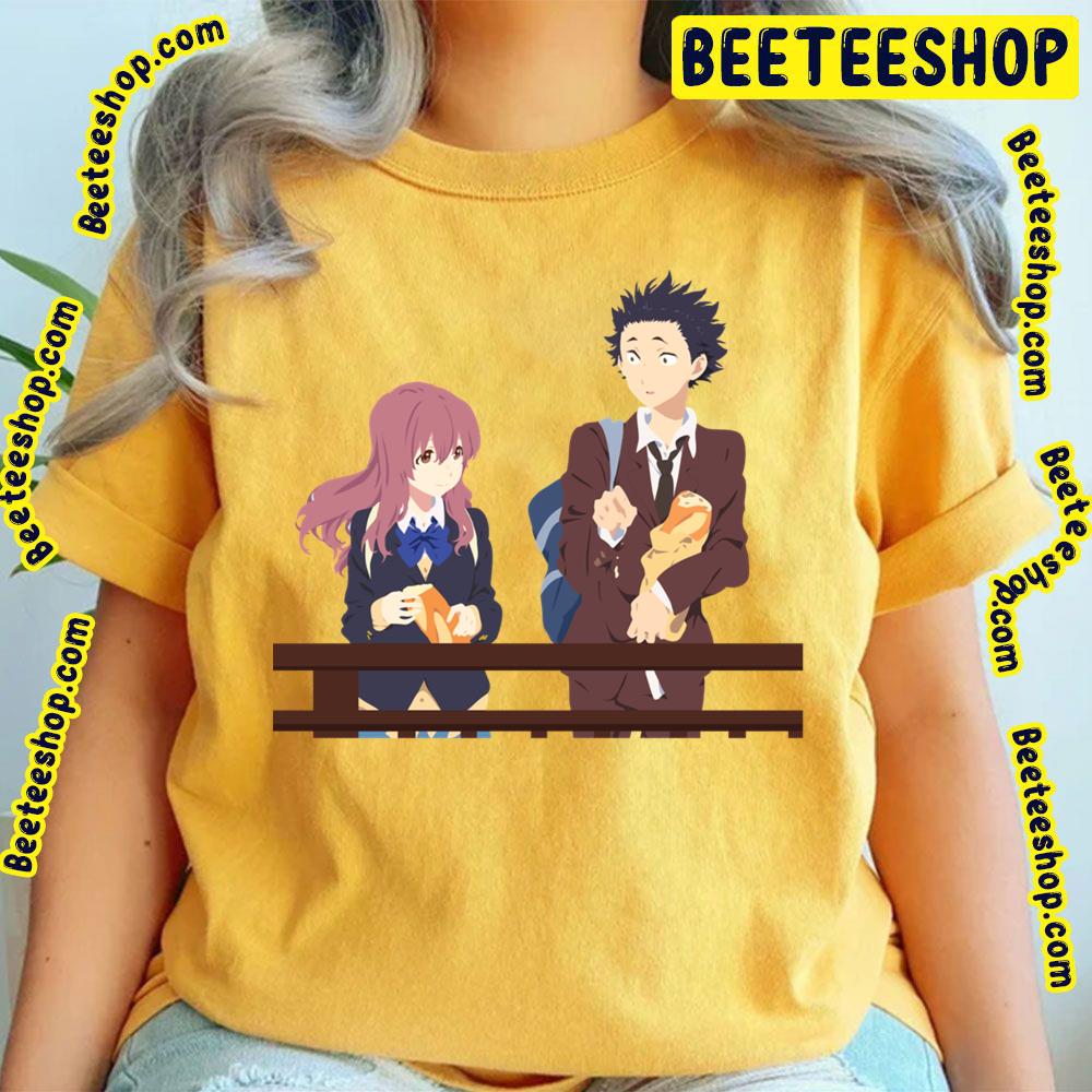 Cute A Silent Voice Nishimiya Shouko Ishida Shoya Trending Unisex T-Shirt Cute A Silent Voice Nishimiya Shouko Ishida Shoya Trending Unisex T-Shirt
