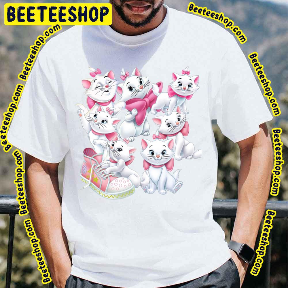 Cute Cats The Aristocats Trending Unisex T-Shirt Cute Cats The Aristocats Trending Unisex T-Shirt