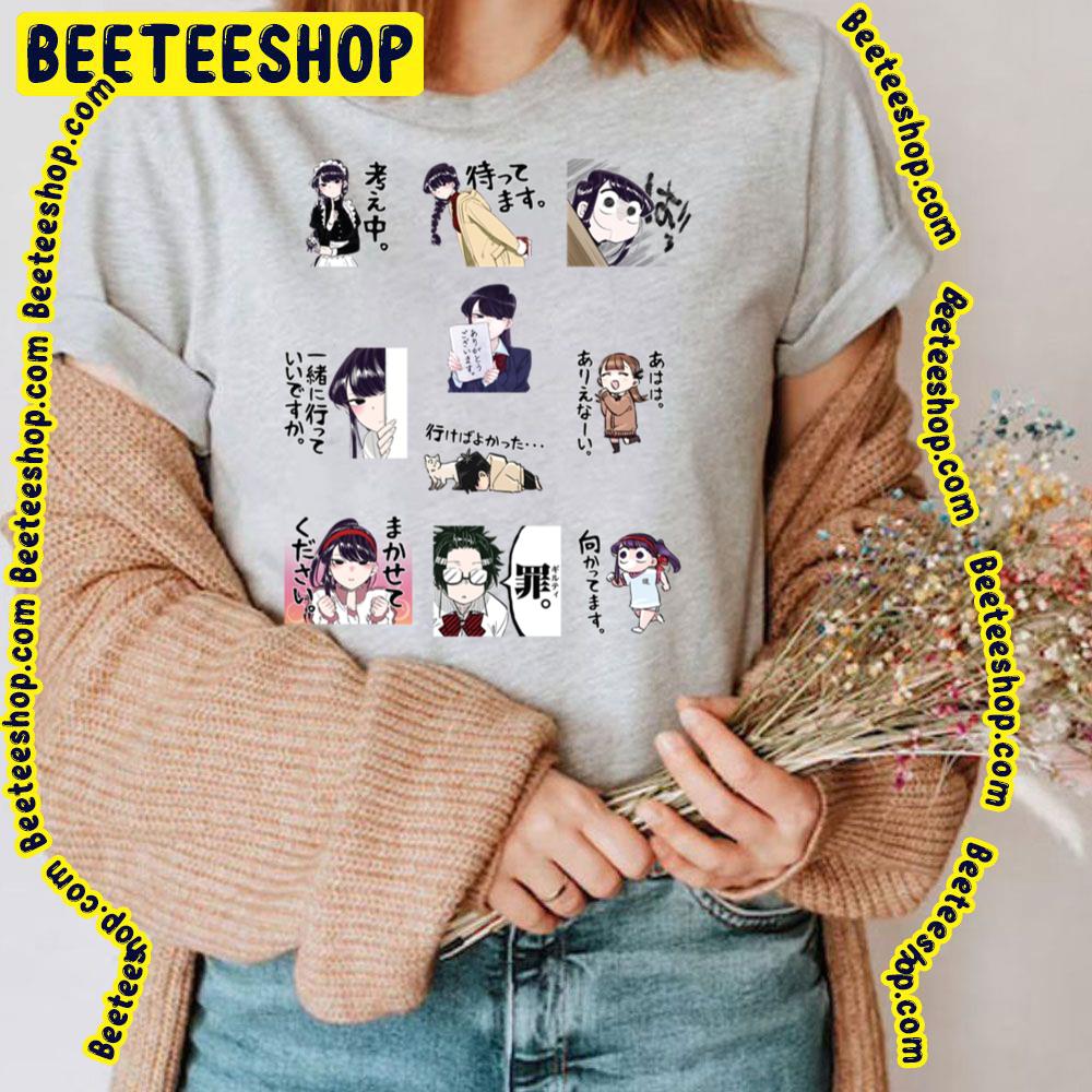 Cute Emotions Komi Cant Communicate Komi San Wa Comyushou Pack 04 Trending Unisex T-Shirt Cute Emotions Komi Cant Communicate Komi San Wa Comyushou Pack 04 Trending Unisex T-Shirt