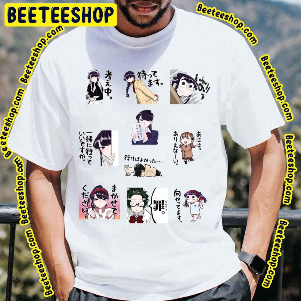 Cute Emotions Komi Cant Communicate Komi San Wa Comyushou Pack 04 Trending Unisex T-Shirt Cute Emotions Komi Cant Communicate Komi San Wa Comyushou Pack 04 Trending Unisex T-Shirt