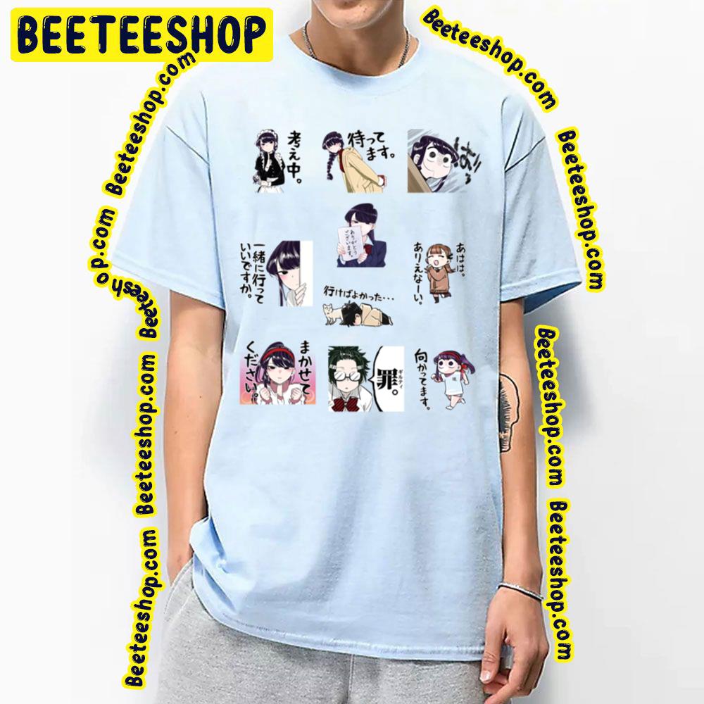 Cute Emotions Komi Cant Communicate Komi San Wa Comyushou Pack 04 Trending Unisex T-Shirt Cute Emotions Komi Cant Communicate Komi San Wa Comyushou Pack 04 Trending Unisex T-Shirt
