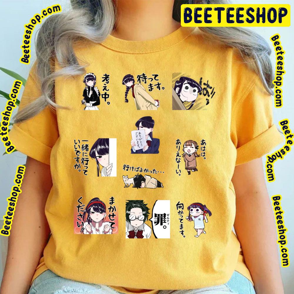 Cute Emotions Komi Cant Communicate Komi San Wa Comyushou Pack 04 Trending Unisex T-Shirt Cute Emotions Komi Cant Communicate Komi San Wa Comyushou Pack 04 Trending Unisex T-Shirt