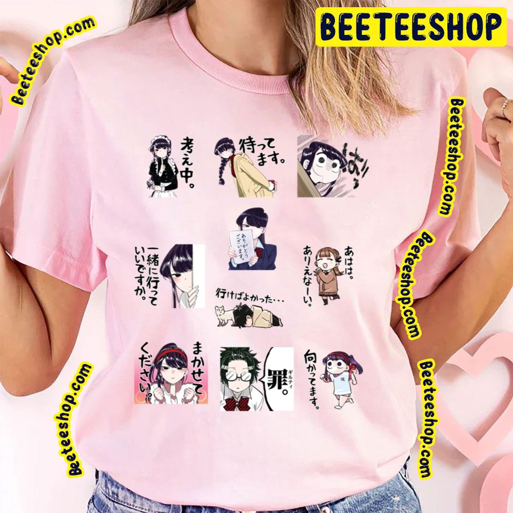 Cute Emotions Komi Cant Communicate Komi San Wa Comyushou Pack 04 Trending Unisex T-Shirt Cute Emotions Komi Cant Communicate Komi San Wa Comyushou Pack 04 Trending Unisex T-Shirt