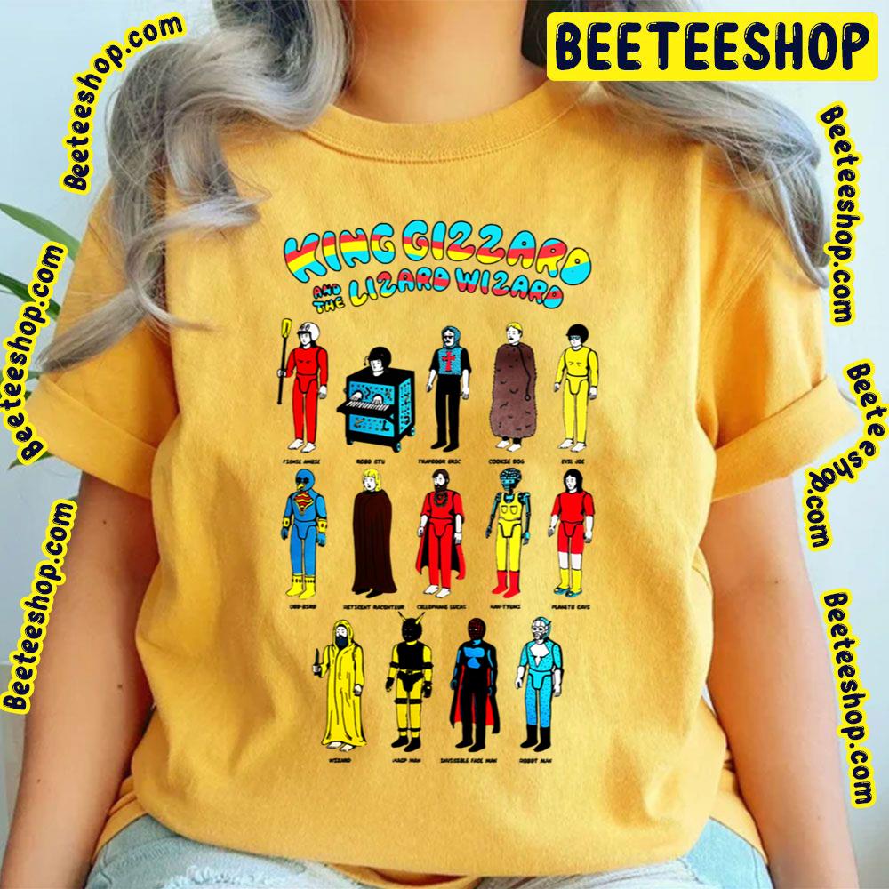 Cute King Gizzard And The Lizard Wizard Toys Trending Unisex T-Shirt Cute King Gizzard And The Lizard Wizard Toys Trending Unisex T-Shirt