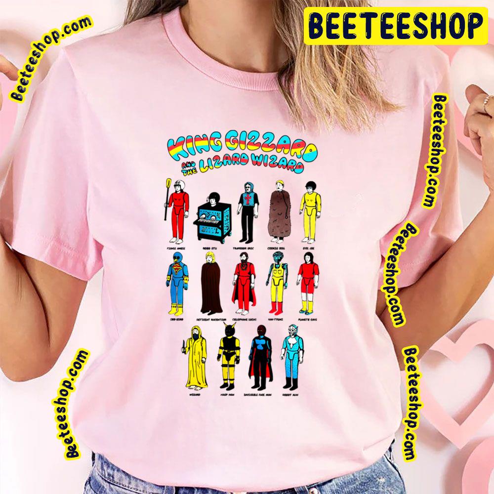 Cute King Gizzard And The Lizard Wizard Toys Trending Unisex T-Shirt Cute King Gizzard And The Lizard Wizard Toys Trending Unisex T-Shirt
