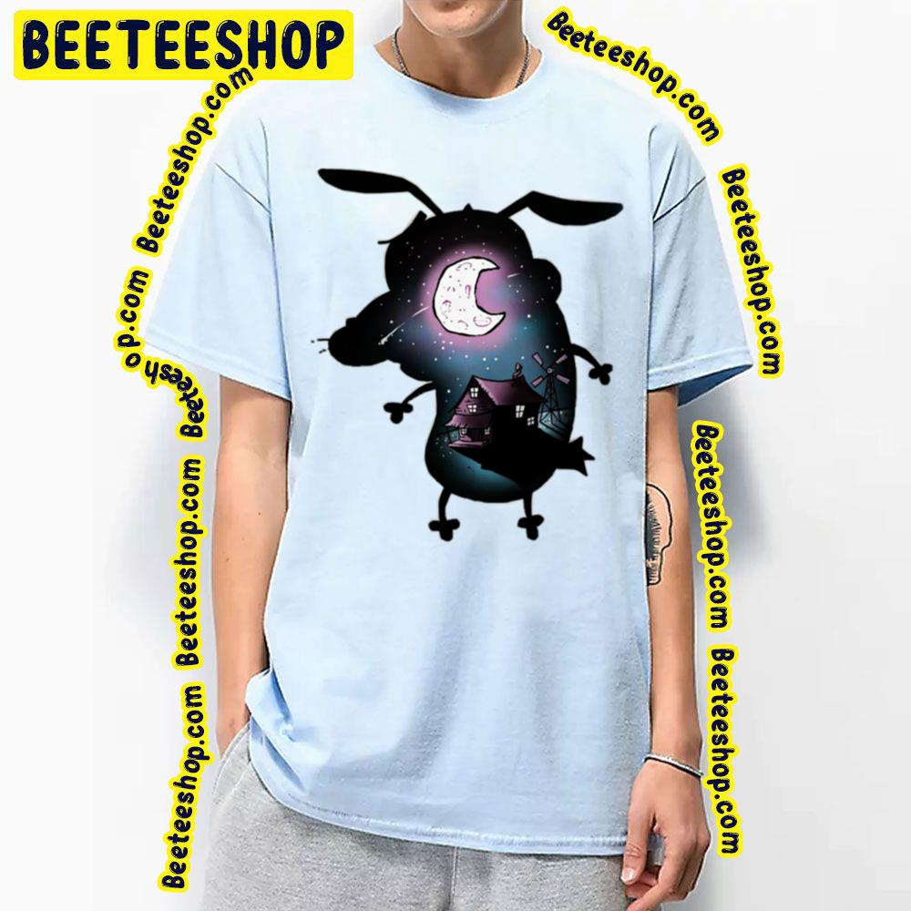 Dark Courage The Cowardly Dog Trending Unisex T-Shirt Dark Courage The Cowardly Dog Trending Unisex T-Shirt
