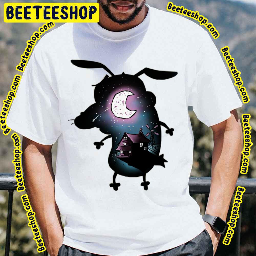 Dark Courage The Cowardly Dog Trending Unisex T-Shirt Dark Courage The Cowardly Dog Trending Unisex T-Shirt