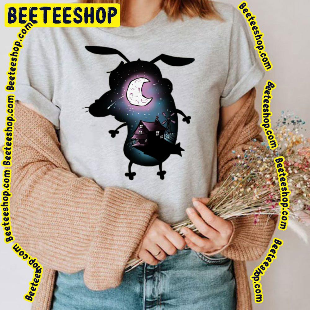 Dark Courage The Cowardly Dog Trending Unisex T-Shirt Dark Courage The Cowardly Dog Trending Unisex T-Shirt