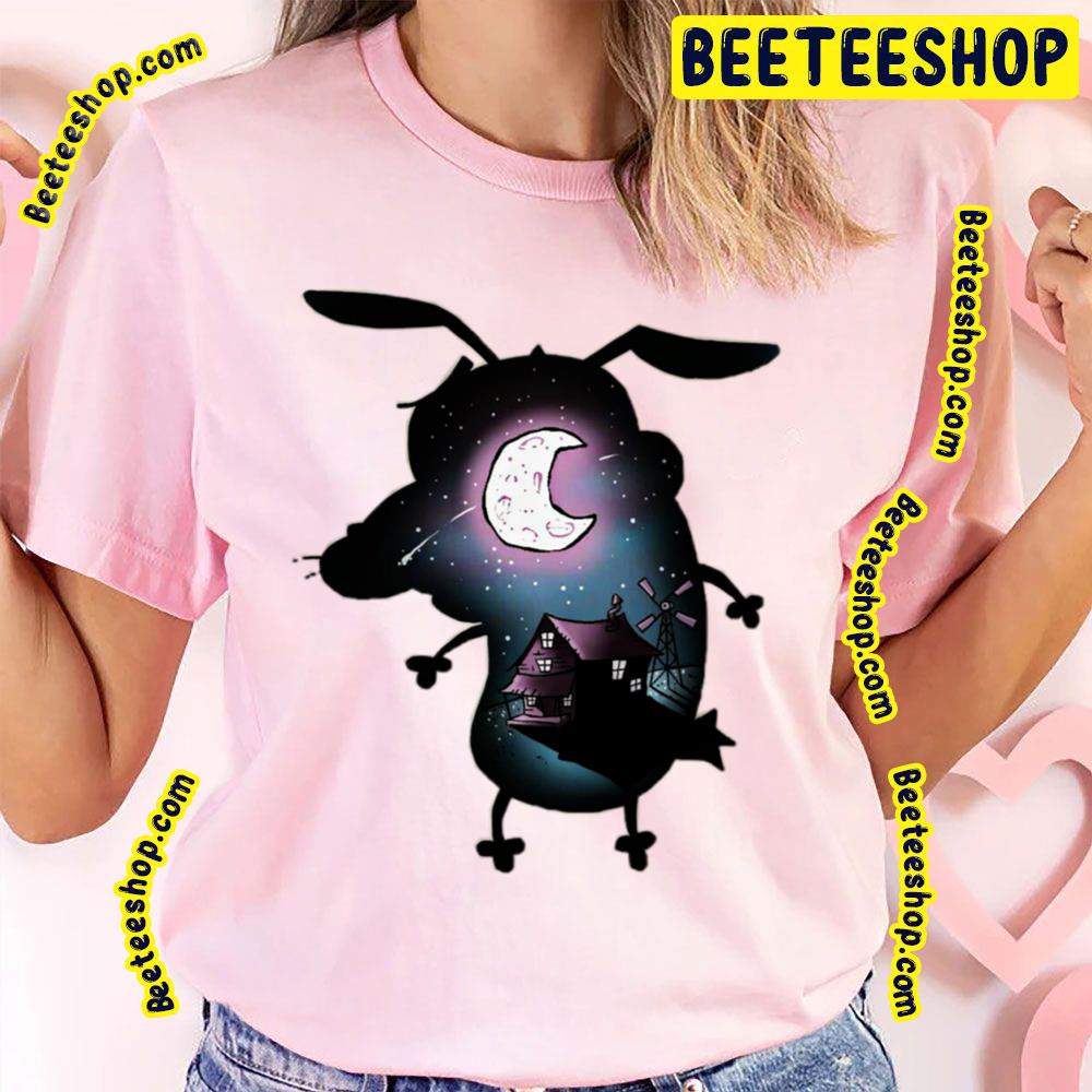 Dark Courage The Cowardly Dog Trending Unisex T-Shirt Dark Courage The Cowardly Dog Trending Unisex T-Shirt