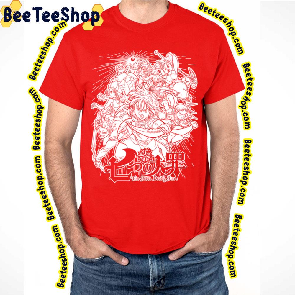 Deadly Warrior Seven Deadly Sins Trending Unisex T-Shirt Deadly Warrior Seven Deadly Sins Trending Unisex T-Shirt