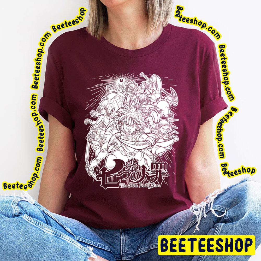 Deadly Warrior Seven Deadly Sins Trending Unisex T-Shirt Deadly Warrior Seven Deadly Sins Trending Unisex T-Shirt