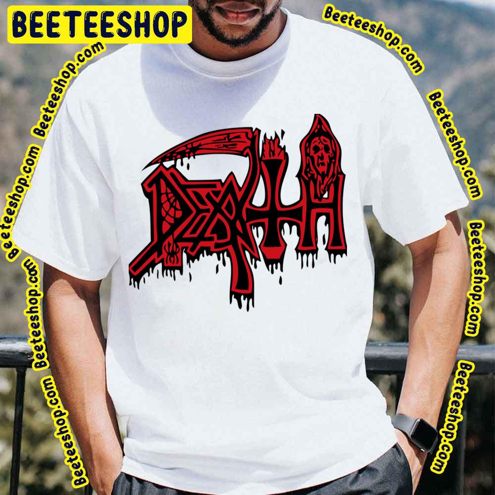 Death Logo Black Art Trending Unisex T-Shirt Death Logo Black Art Trending Unisex T-Shirt