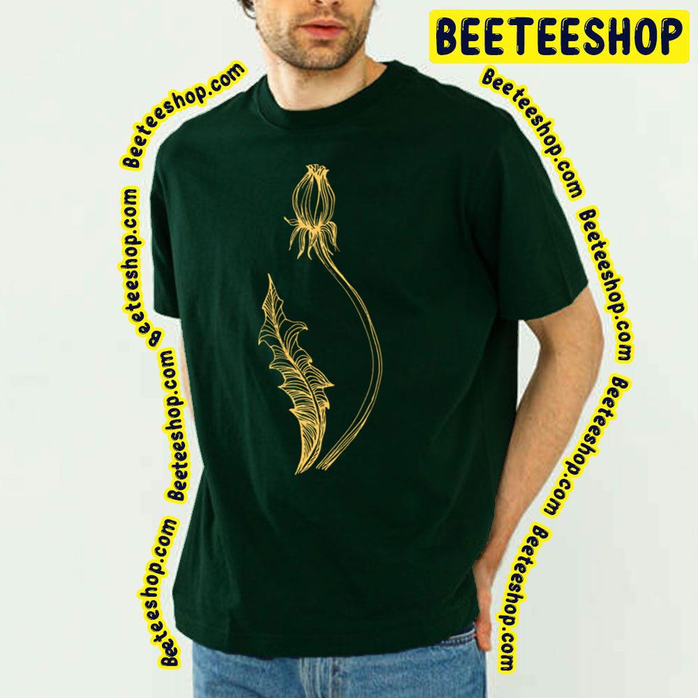 Design Golden Dandelion Trending Unisex T-Shirt Design Golden Dandelion Trending Unisex T-Shirt