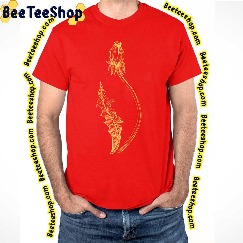 Design Golden Dandelion Trending Unisex T-Shirt Design Golden Dandelion Trending Unisex T-Shirt