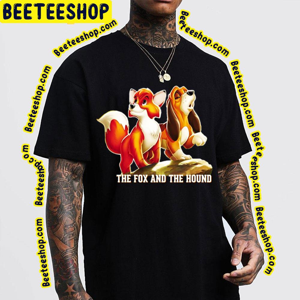 Design The Fox And The Hound Trending Unisex T-Shirt Design The Fox And The Hound Trending Unisex T-Shirt
