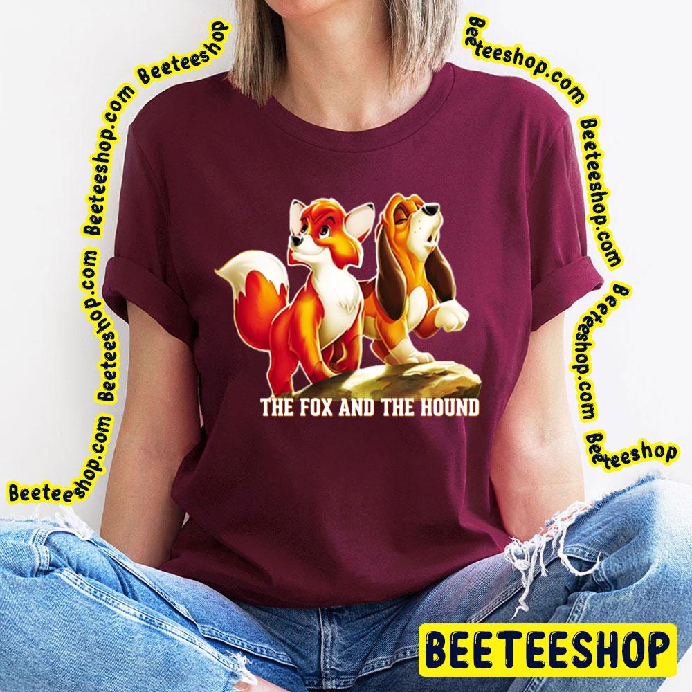 Design The Fox And The Hound Trending Unisex T-Shirt Design The Fox And The Hound Trending Unisex T-Shirt