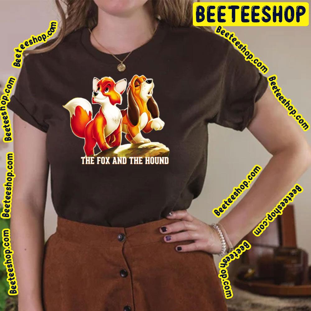 Design The Fox And The Hound Trending Unisex T-Shirt Design The Fox And The Hound Trending Unisex T-Shirt