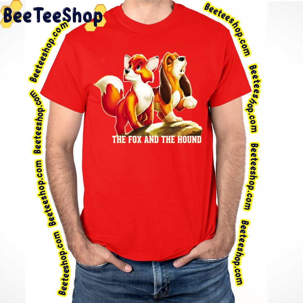 Design The Fox And The Hound Trending Unisex T-Shirt Design The Fox And The Hound Trending Unisex T-Shirt
