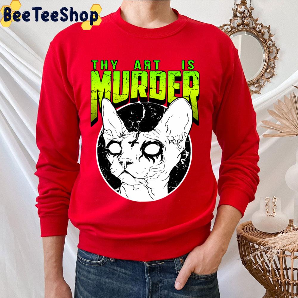 Devil Cat Thy Art Is Murder Trending Unisex T-Shirt Devil Cat Thy Art Is Murder Trending Unisex T-Shirt