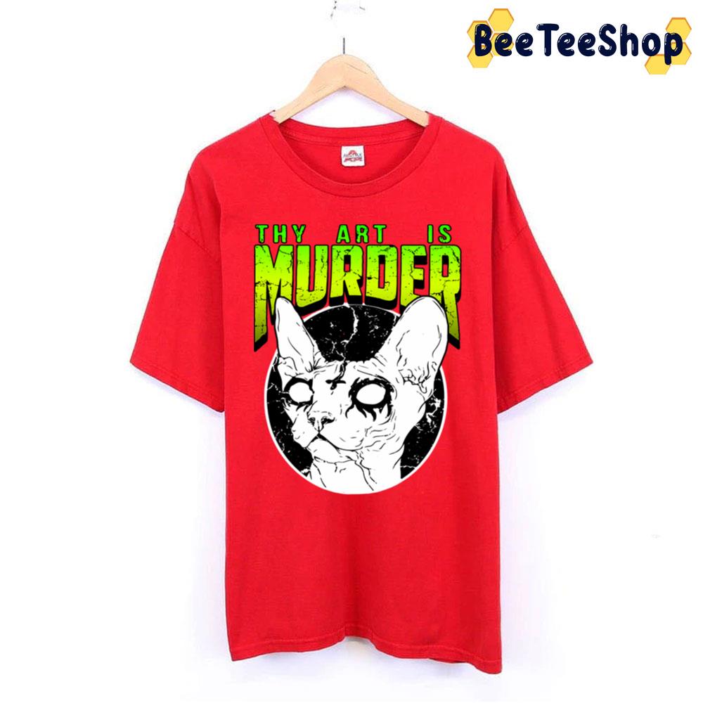 Devil Cat Thy Art Is Murder Trending Unisex T-Shirt Devil Cat Thy Art Is Murder Trending Unisex T-Shirt