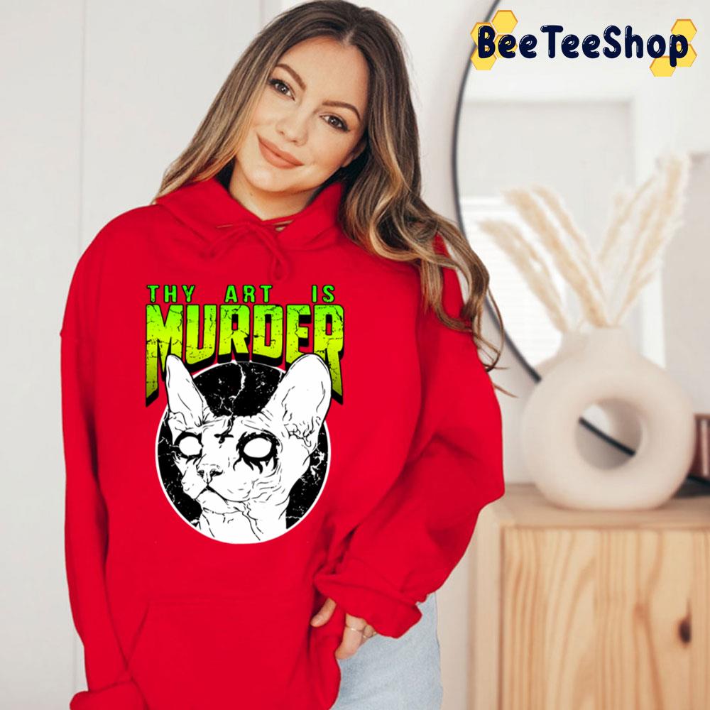 Devil Cat Thy Art Is Murder Trending Unisex T-Shirt Devil Cat Thy Art Is Murder Trending Unisex T-Shirt