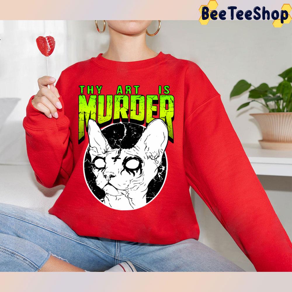Devil Cat Thy Art Is Murder Trending Unisex T-Shirt Devil Cat Thy Art Is Murder Trending Unisex T-Shirt