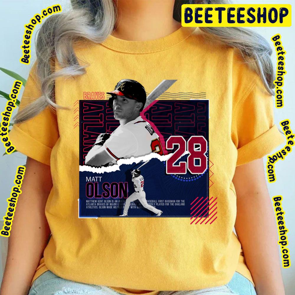 Digital Art Matt Olson Baseball Trending Unisex T-Shirt Digital Art Matt Olson Baseball Trending Unisex T-Shirt