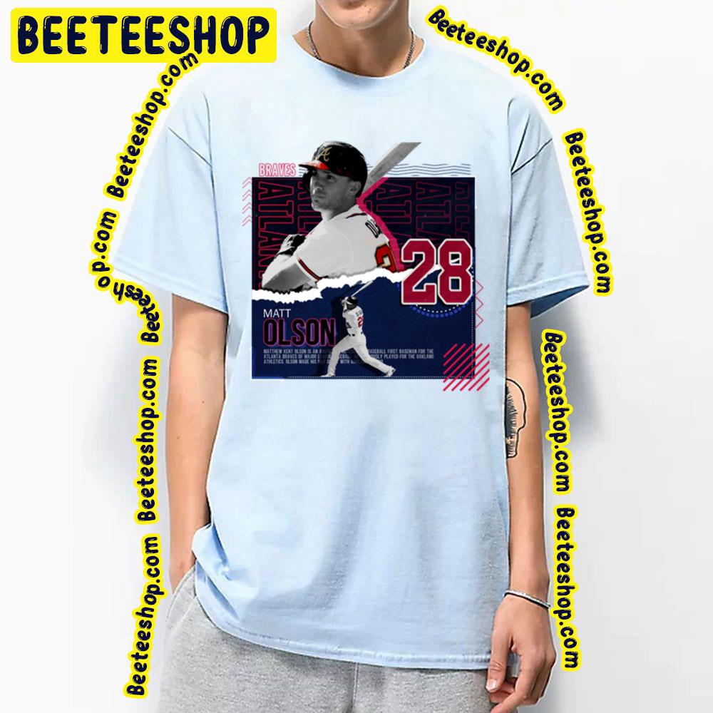 Digital Art Matt Olson Baseball Trending Unisex T-Shirt Digital Art Matt Olson Baseball Trending Unisex T-Shirt