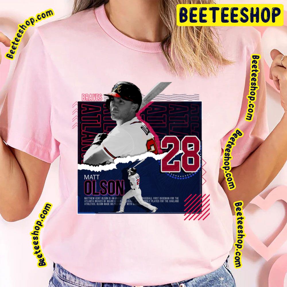 Digital Art Matt Olson Baseball Trending Unisex T-Shirt Digital Art Matt Olson Baseball Trending Unisex T-Shirt