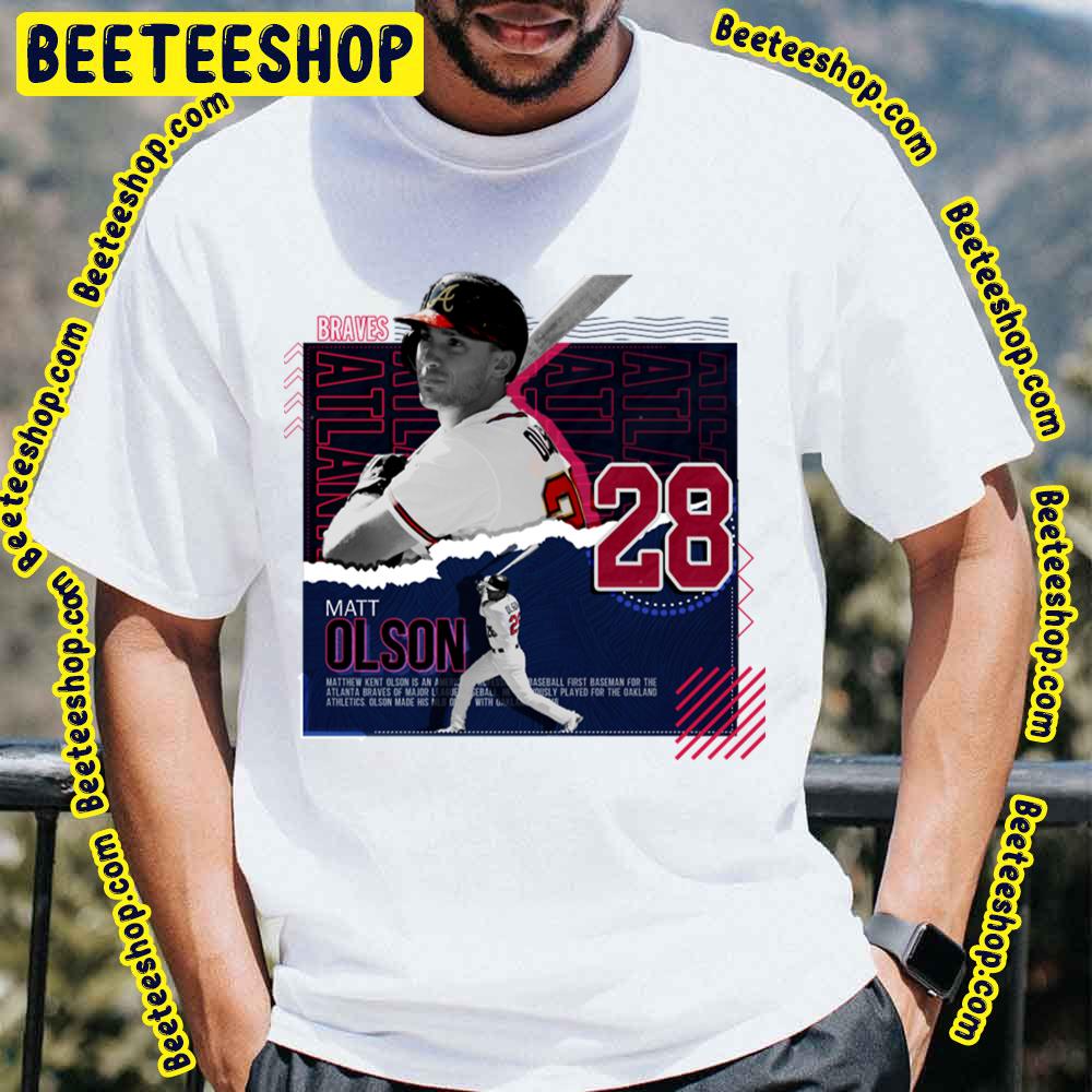 Digital Art Matt Olson Baseball Trending Unisex T-Shirt Digital Art Matt Olson Baseball Trending Unisex T-Shirt