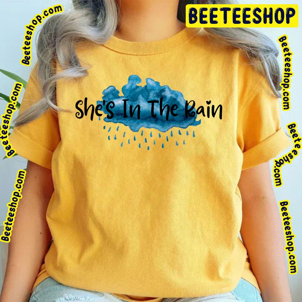 Draw She's In The Rain Trending Unisex T-Shirt Draw She's In The Rain Trending Unisex T-Shirt