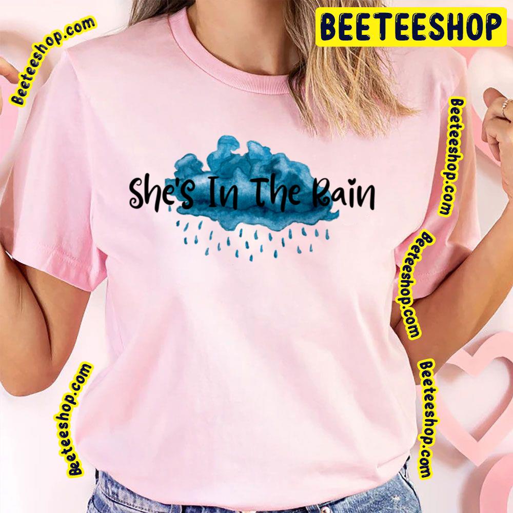 Draw She's In The Rain Trending Unisex T-Shirt Draw She's In The Rain Trending Unisex T-Shirt