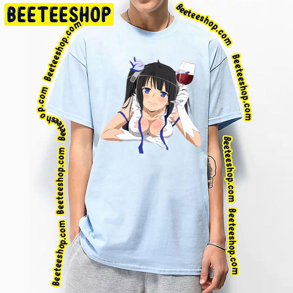 Drink With Me Hestia Danmachi Is It Wrong To Try To Pick Up Girls In A Dungeon Trending Unisex T-Shirt Drink With Me Hestia Danmachi Is It Wrong To Try To Pick Up Girls In A Dungeon Trending Unisex T-Shirt