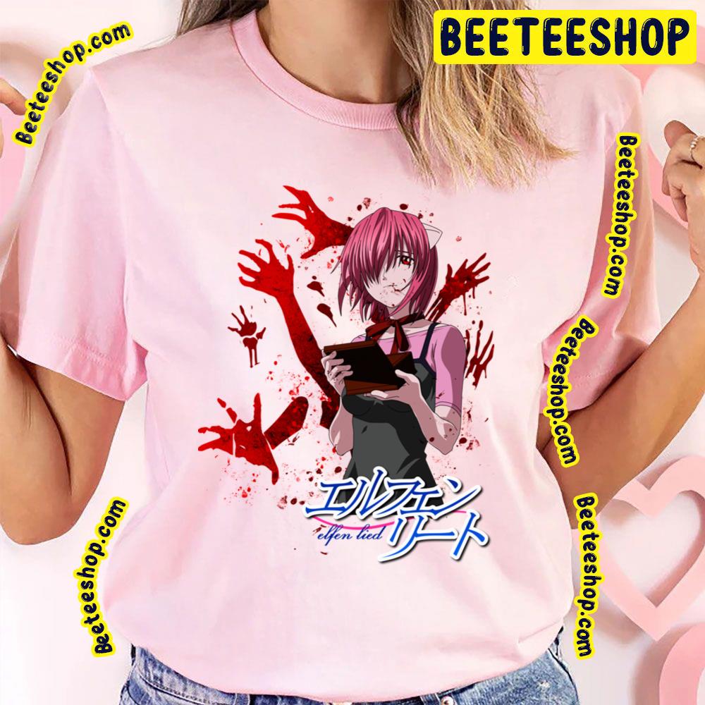 Elfen Lied Blood Hands Trending Unisex T-Shirt Elfen Lied Blood Hands Trending Unisex T-Shirt