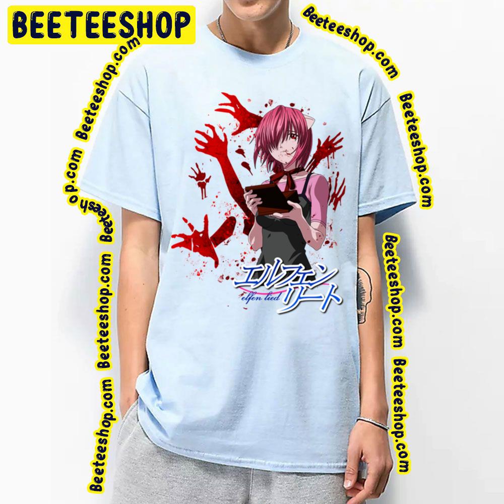 Elfen Lied Blood Hands Trending Unisex T-Shirt Elfen Lied Blood Hands Trending Unisex T-Shirt