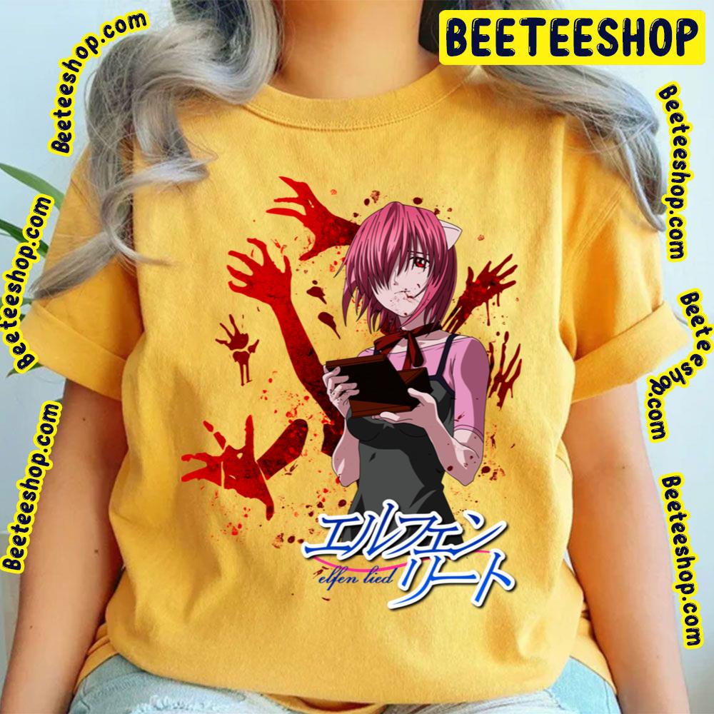 Elfen Lied Blood Hands Trending Unisex T-Shirt Elfen Lied Blood Hands Trending Unisex T-Shirt