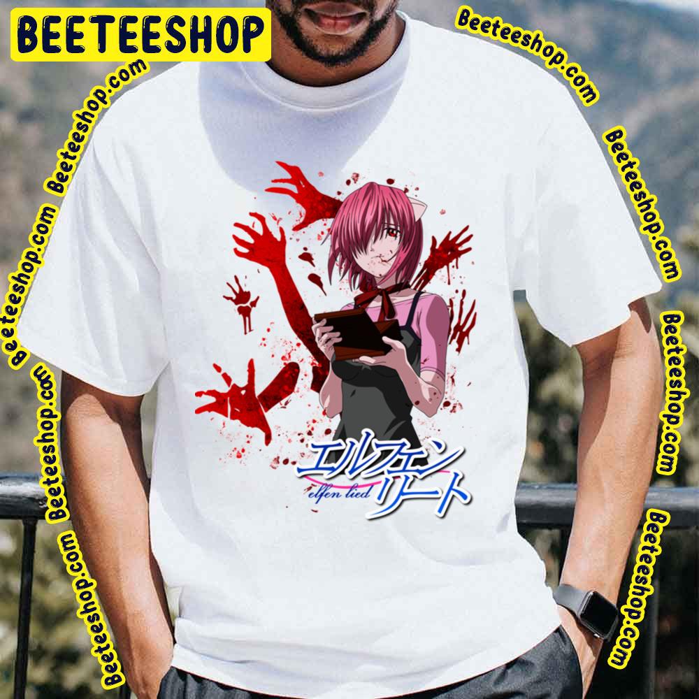 Elfen Lied Blood Hands Trending Unisex T-Shirt Elfen Lied Blood Hands Trending Unisex T-Shirt
