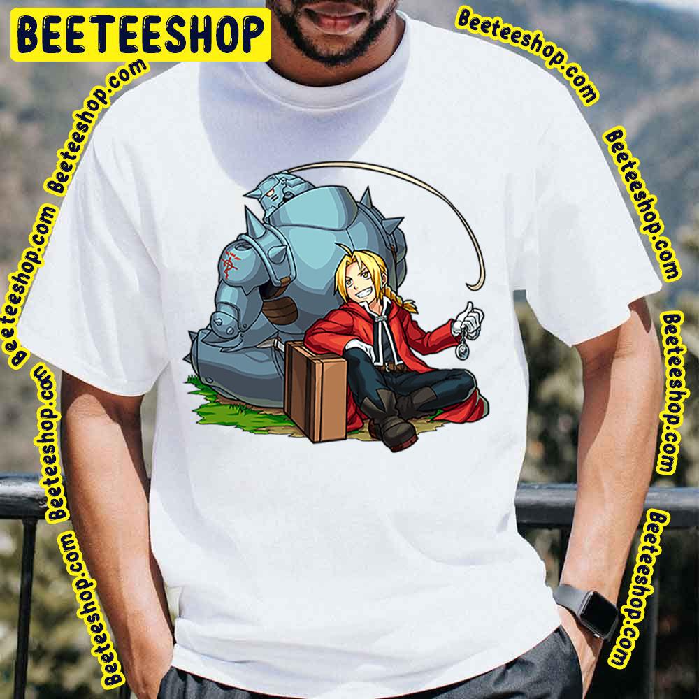 Elric Brothers Fullmetal Alchemist Trending Unisex T-Shirt Elric Brothers Fullmetal Alchemist Trending Unisex T-Shirt