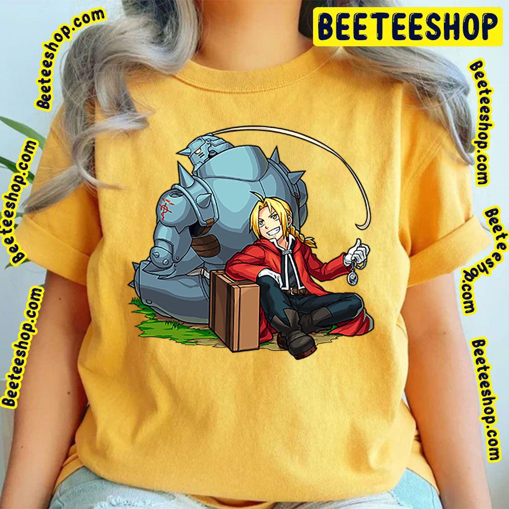 Elric Brothers Fullmetal Alchemist Trending Unisex T-Shirt Elric Brothers Fullmetal Alchemist Trending Unisex T-Shirt