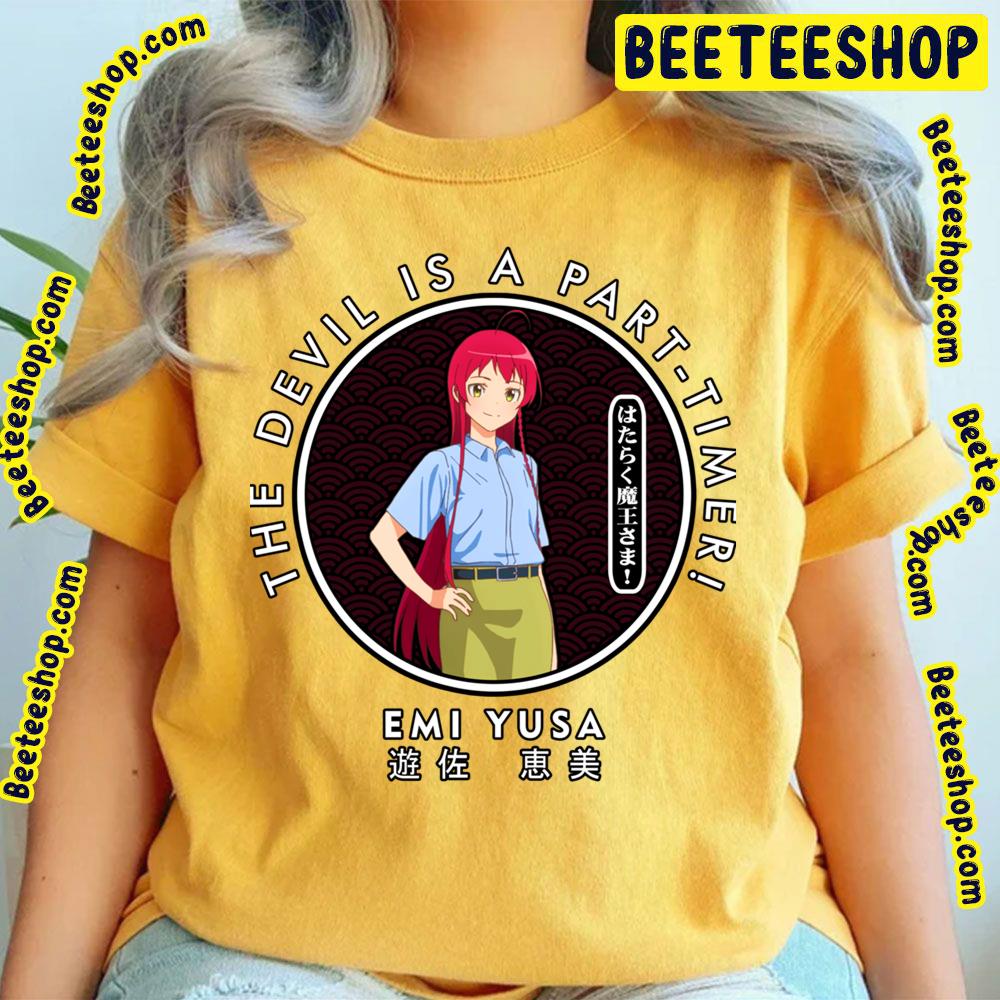 Emi Yusa The Devil Is A Part-Timer! Trending Unisex T-Shirt Emi Yusa The Devil Is A Part-Timer! Trending Unisex T-Shirt
