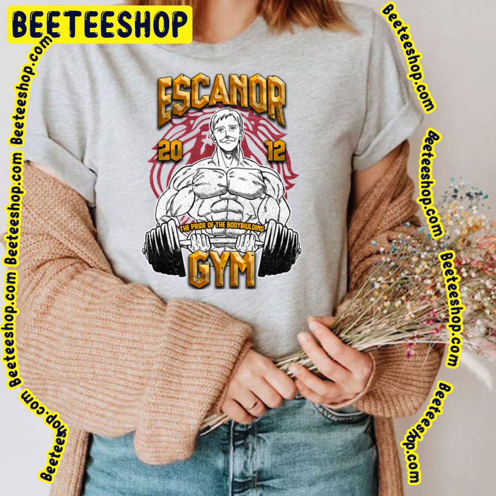 Escanor Gym 2012 Seven Deadly Sins Trending Unisex T-Shirt Escanor Gym 2012 Seven Deadly Sins Trending Unisex T-Shirt