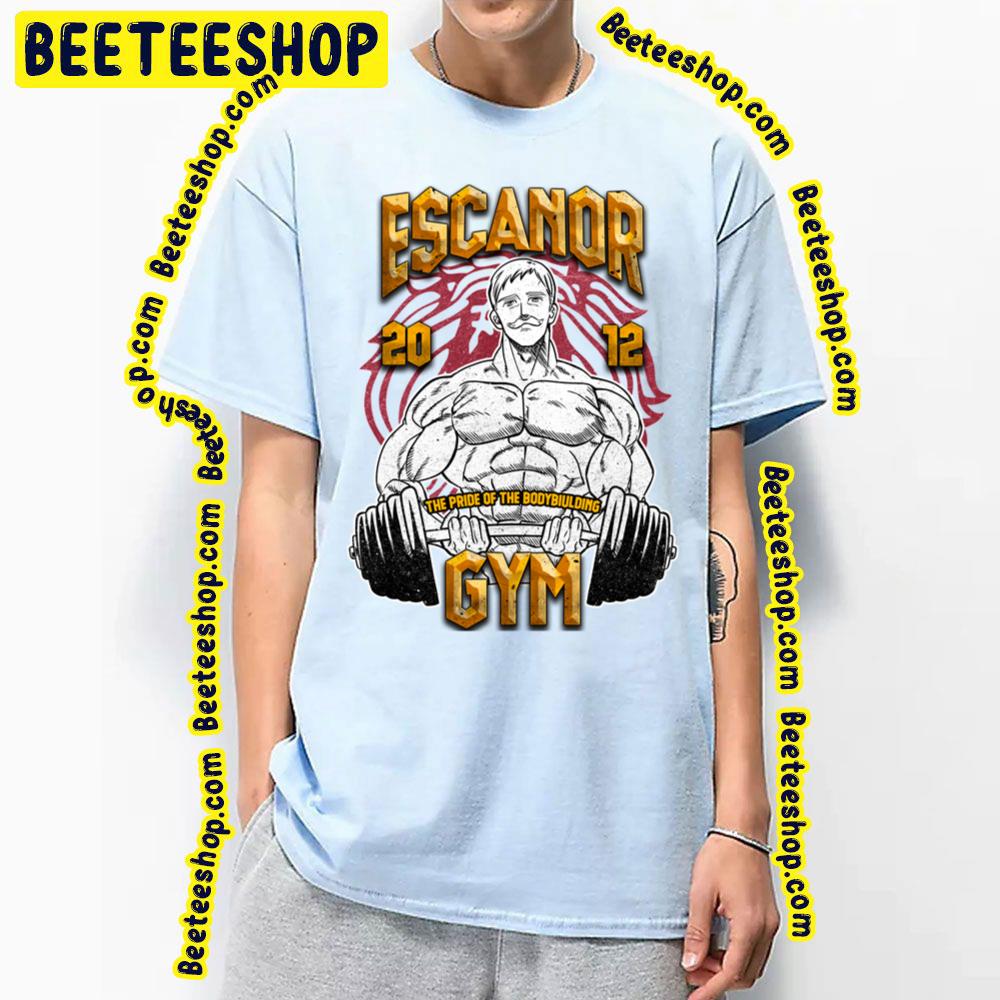 Escanor Gym 2012 Seven Deadly Sins Trending Unisex T-Shirt Escanor Gym 2012 Seven Deadly Sins Trending Unisex T-Shirt