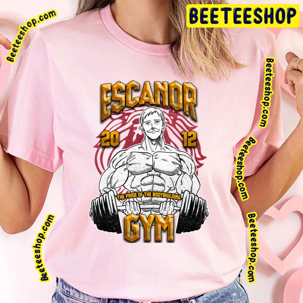 Escanor Gym 2012 Seven Deadly Sins Trending Unisex T-Shirt Escanor Gym 2012 Seven Deadly Sins Trending Unisex T-Shirt