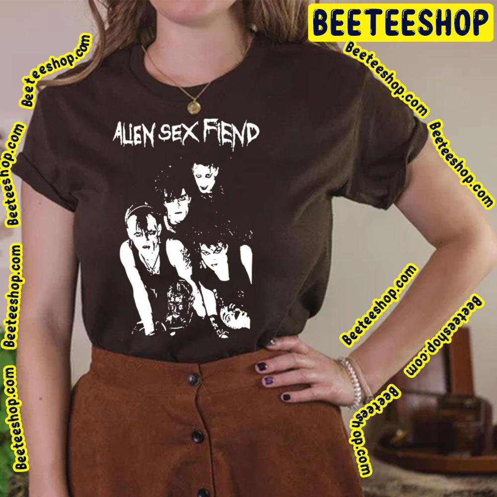 Face Members Alien Sex Fiend Music Trending Unisex T-Shirt Face Members Alien Sex Fiend Music Trending Unisex T-Shirt