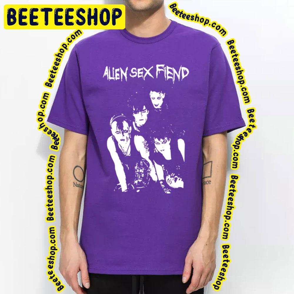Face Members Alien Sex Fiend Music Trending Unisex T-Shirt Face Members Alien Sex Fiend Music Trending Unisex T-Shirt