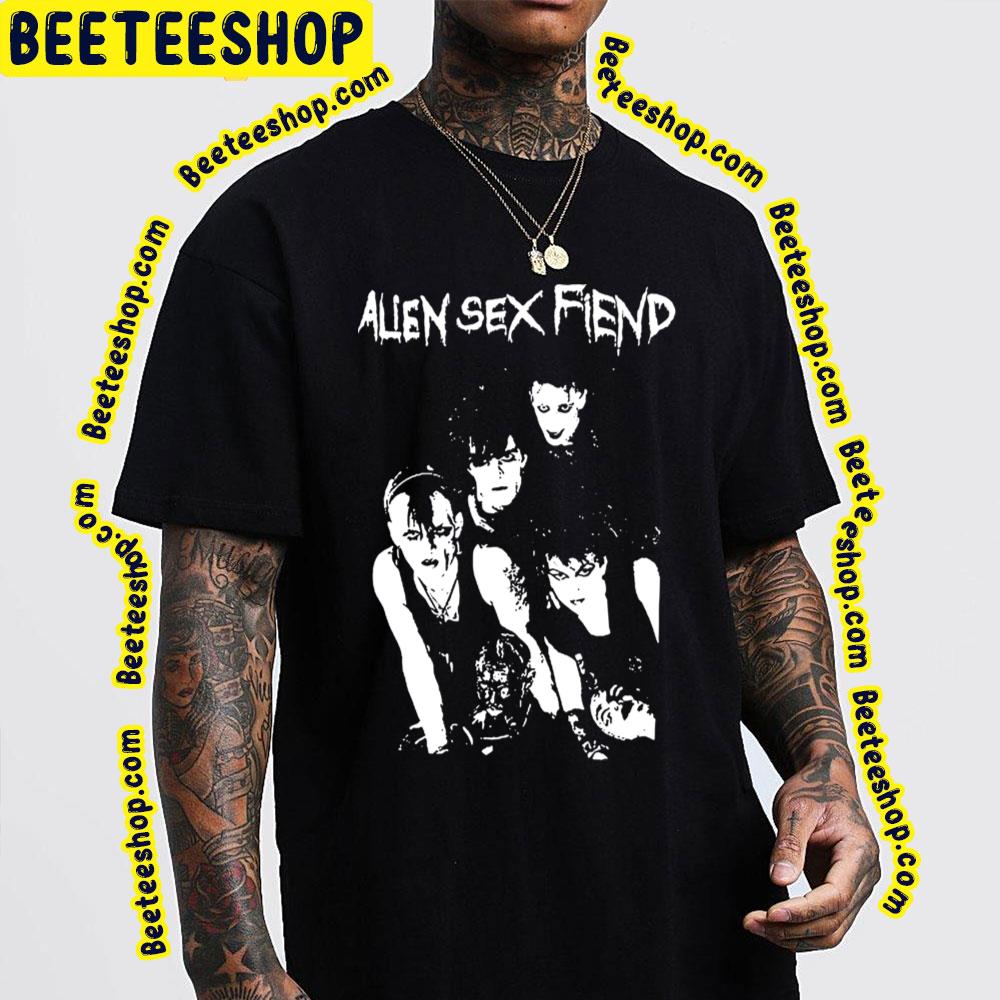Face Members Alien Sex Fiend Music Trending Unisex T-Shirt Face Members Alien Sex Fiend Music Trending Unisex T-Shirt