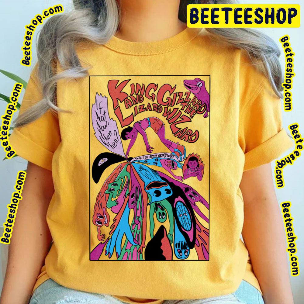 Fanart King Gizzard And The Lizard Wizard Trending Unisex T-Shirt Fanart King Gizzard And The Lizard Wizard Trending Unisex T-Shirt