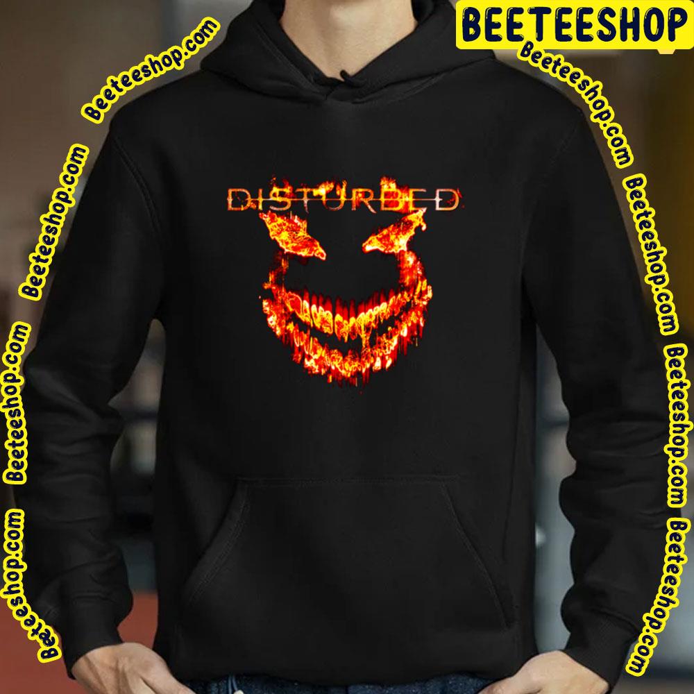 Fire Skull Disturbed Trending Unisex T-Shirt Fire Skull Disturbed Trending Unisex T-Shirt