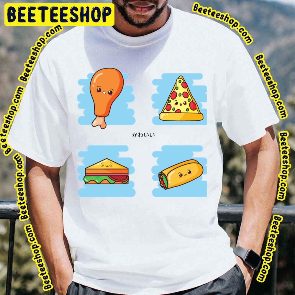 Food Menu Kawaii Artwork Trending Unisex T-Shirt Food Menu Kawaii Artwork Trending Unisex T-Shirt
