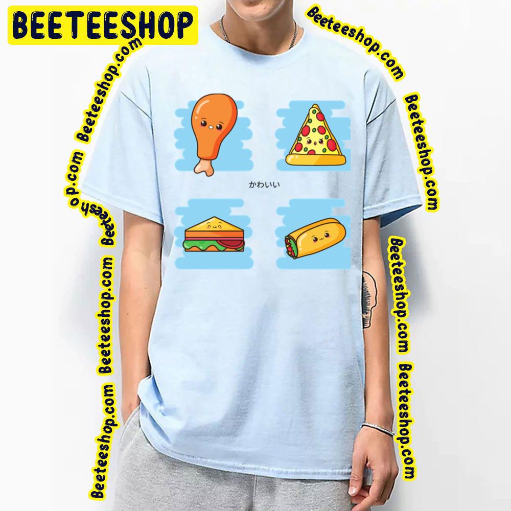 Food Menu Kawaii Artwork Trending Unisex T-Shirt Food Menu Kawaii Artwork Trending Unisex T-Shirt